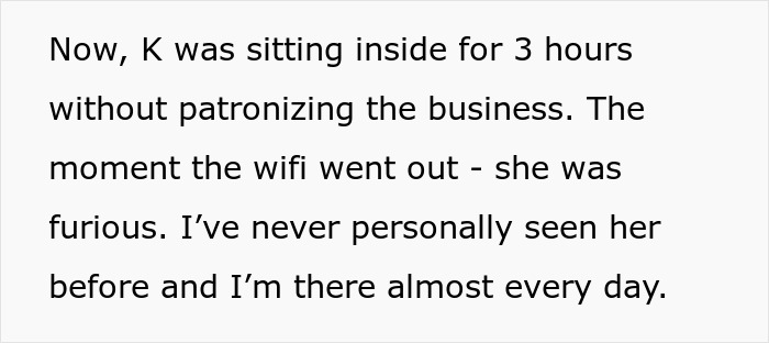 &ldquo;I Let Most Things Slide. Not Today&rdquo;: Caf&eacute; Manager Runs Out Of Patience With Aggravating Karen, Blocks All Wi-Fi Access For Her Device