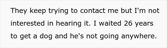 "They Said I Needed To Get Rid Of Bradley": Parents Freak Out After Their Adult Child Gets A Dog, Because Their Younger Son Is Allergic