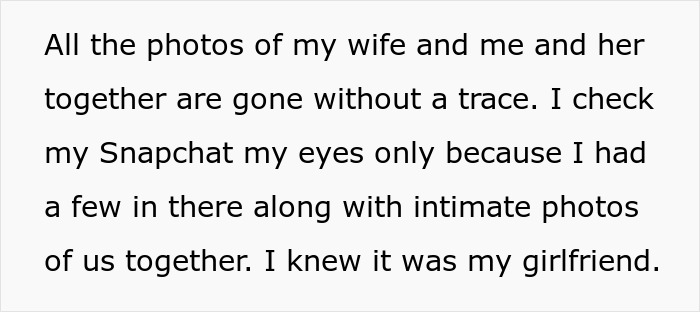 Guy Finds Out His GF Deleted All The Pics Of His Late Wife While He Was In The Shower, Kicks Her Out Of The House Guy Finds Out His GF Deleted All The Pics Of His Late Wife While He Was In The Shower, Kicks Her Out Of The House