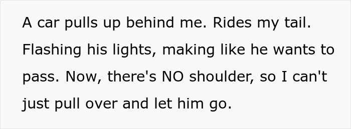 "I See Flashing Lights In My Rearview": Tailgater Learns His Lesson The Hard Way As It Leads To Police Intervention