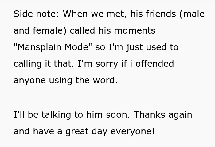 Guy Starts Mansplaining Periods To His Little Sister During Family Dinner, His Fianc&eacute;e Asks Him A Question That Shuts Him Down