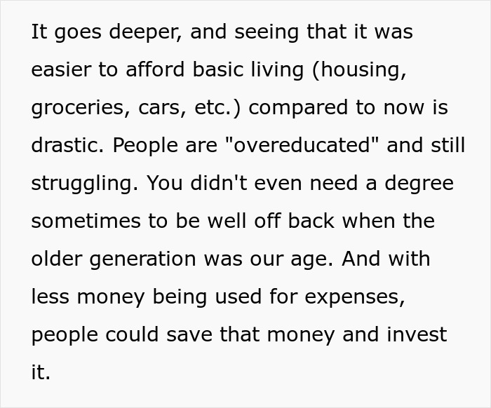 Person Compares What Young Boomers Had Vs. What Young People Have Now, Says The New Generation Is Screwed