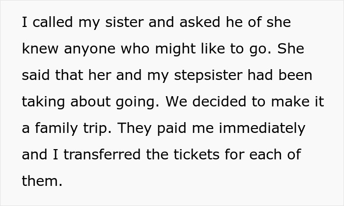 Person Sells Concert Tickets After Their Friends Keep 'Forgetting' To Pay Them Back, They Find Out And Go Ballistic Person Sells Concert Tickets After Their Friends Keep 'Forgetting' To Pay Them Back, They Find Out And Go Ballistic