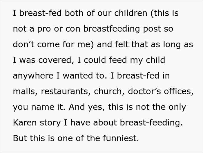 "She Was Just Trying To Clean Out The Extra Milk In Her Mouth": Newborn 'Defends' Mom Being Told Off For Public Breastfeeding