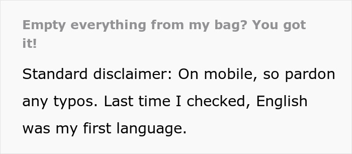 Security Demands Worker Empty Their Bag Completely Before X-Ray, They Maliciously Comply And Provoke Others To Do The Same Security Demands Worker Empty Their Bag Completely Before X-Ray, They Maliciously Comply And Provoke Others To Do The Same