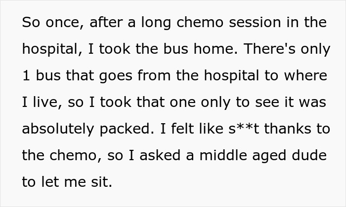 Karen Thinks Her Kid Deserves A Bus Seat More Than A Cancer Patient, Tries To Pull Him Out Of His Seat, Gets Instant Karma Karen Thinks Her Kid Deserves A Bus Seat More Than A Cancer Patient, Tries To Pull Him Out Of His Seat, Gets Instant Karma