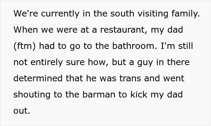 Man “Fights Fire With Fire” To Get Transphobe Kicked Out From A Bar Man “Fights Fire With Fire” To Get Transphobe Kicked Out From A Bar