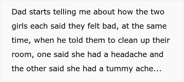 Dad Thinks He's Being Smart By Taking His Daughters To Emergency Care To Prove They're Faking Their Symptoms, Regrets It Dad Thinks He's Being Smart By Taking His Daughters To Emergency Care To Prove They're Faking Their Symptoms, Regrets It