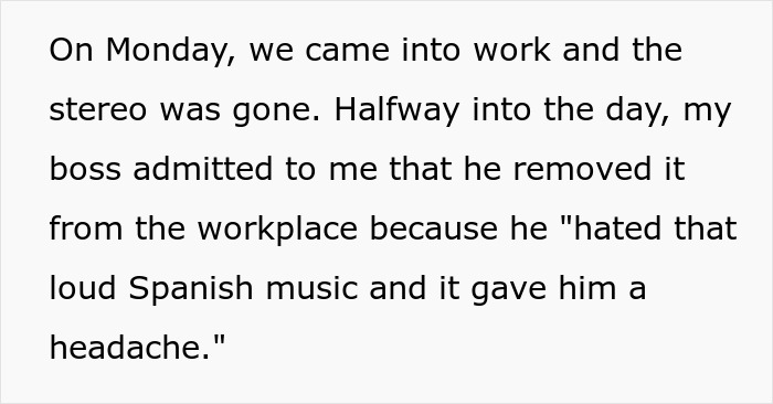 &lsquo;Bosszilla&rsquo; Takes Away Stereo From Construction Workers Because He Hates Hearing Spanish Music, Coworker Comes To The Rescue