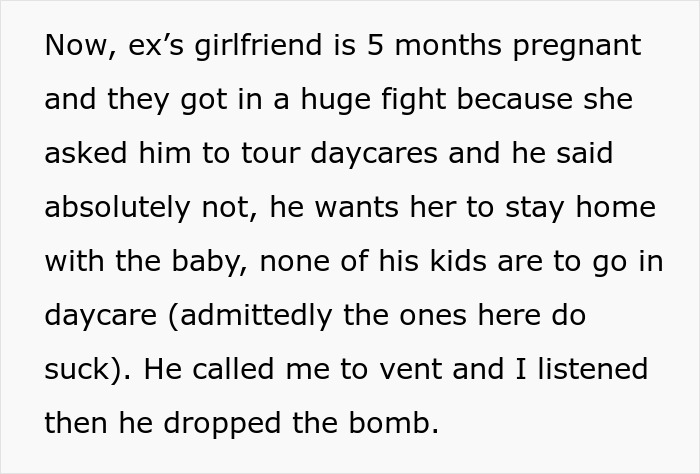 Woman Confronted By Ex Husband's New GF After She Refuses To Watch Their New Baby 