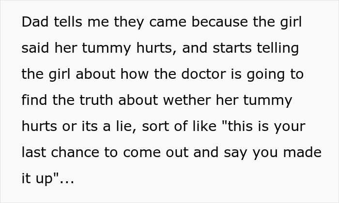 Dad Thinks He's Being Smart By Taking His Daughters To Emergency Care To Prove They're Faking Their Symptoms, Regrets It Dad Thinks He's Being Smart By Taking His Daughters To Emergency Care To Prove They're Faking Their Symptoms, Regrets It