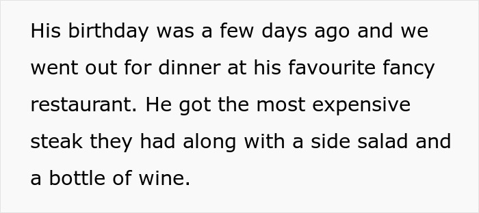 &ldquo;[Am I The Jerk] For Refusing To Pay For My Bf&rsquo;s Food On His Birthday And Getting Him Banned From A Restaurant?&rdquo;