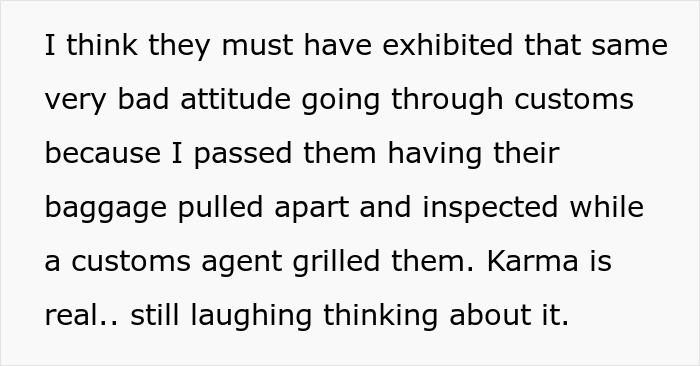 Karen Couple Bother Plane Passenger, Calling Them &ldquo;Too Fat&rdquo; For Their Own Seat, Get Served Karma Cake