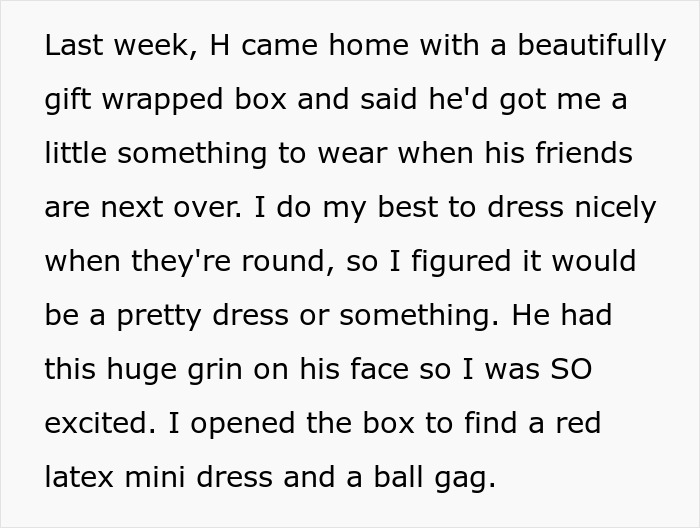 &ldquo;I Was So Confused&rdquo;: Wife Wonders If She&rsquo;s A Jerk For Refusing To Wear Husband&rsquo;s &ldquo;Hilarious&rdquo; Yet Humiliating Gift