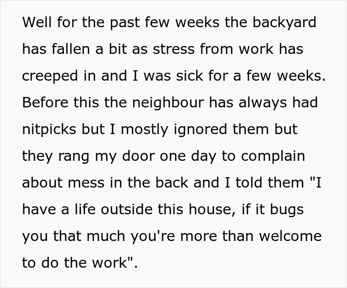 Man Finds A Way To Get Back At &lsquo;Karen&rsquo; Neighbor Who Was Micromanaging How He Takes Care Of His Backyard As She Was Using It As Her &ldquo;Virtual&rdquo; Backyard