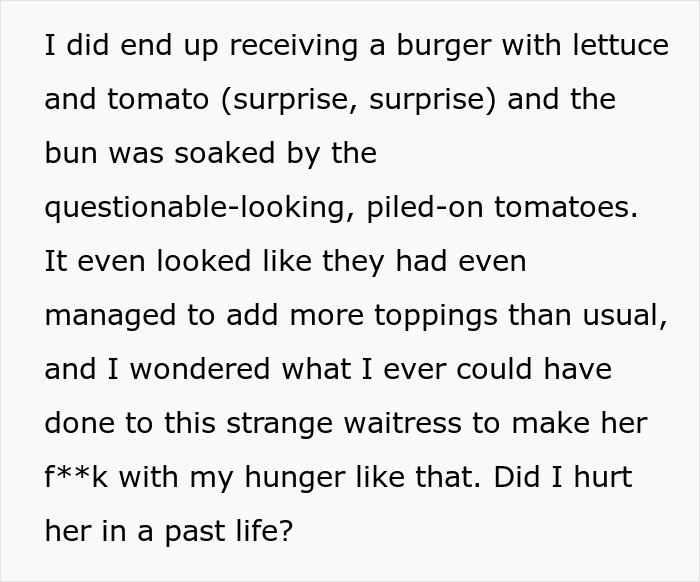 "I Wish I Could've Seen Her Face": Person Teaches Rude Waitress A Lesson After She Refused To Follow Their Food Order