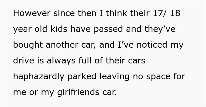 "I've Noticed My Driveway Is Always Full Of Their Cars": Man Is Sick And Tired Of Neighbors Parking Cars On His Driveway So He Decides To Block It