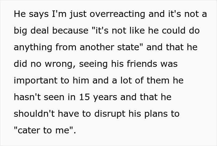 Man Thinks He Shouldn&rsquo;t Have To Disrupt His Plans To &ldquo;Cater To His Wife&rdquo; After Family Emergency Leaves Her Anxious And Alone