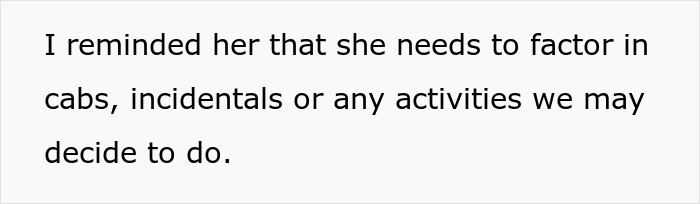 Woman Shares Her Experience With A Friend Who Brought Almost No Money On Vacation