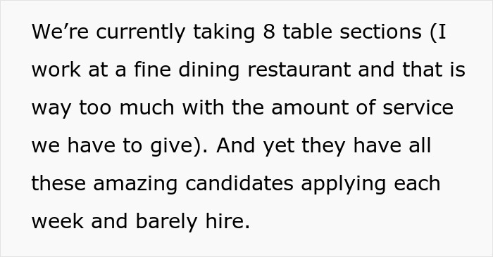Employee Shares The Truth About Restaurants Being &lsquo;Short-Staffed&rsquo; Due To Lack Of Hiring, Not Because &lsquo;No One Wants To Work&rsquo;