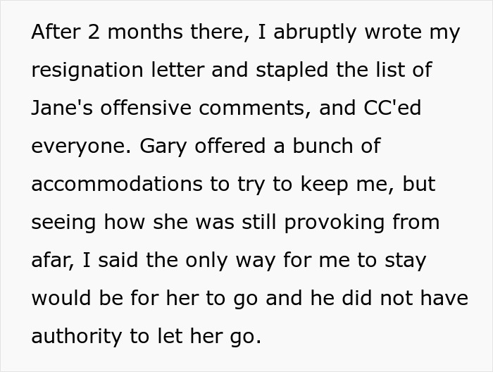 Woman Resigns After Her Manager Makes Her Life Hell, Proceeds To Come Back A Few Months Later And Get Her Fired