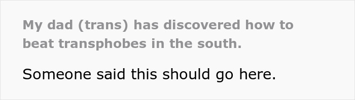 Man “Fights Fire With Fire” To Get Transphobe Kicked Out From A Bar Man “Fights Fire With Fire” To Get Transphobe Kicked Out From A Bar