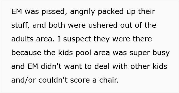 "She Thought The Rules Didn't Apply To Her": Entitled Mom Is Put In Her Place At A Resort Pool "She Thought The Rules Didn't Apply To Her": Entitled Mom Is Put In Her Place At A Resort Pool