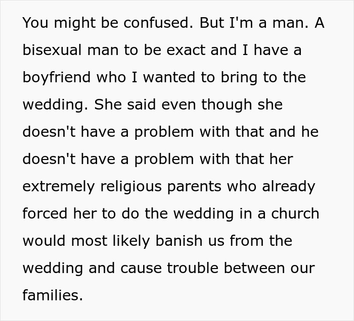 “Two Fronts Formed”: A Man’s Absence From A Wedding Causes Chaos, As The Reason He Didn’t Attend Splits The Family “Two Fronts Formed”: A Man’s Absence From A Wedding Causes Chaos, As The Reason He Didn’t Attend Splits The Family