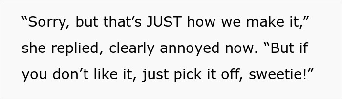 "I Wish I Could've Seen Her Face": Person Teaches Rude Waitress A Lesson After She Refused To Follow Their Food Order