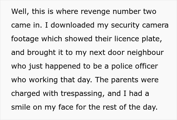 Woman Gets Her Sweet Revenge After Random Family Decided To Have A Picnic On Her Front Lawn And Refused To Leave Woman Gets Her Sweet Revenge After Random Family Decided To Have A Picnic On Her Front Lawn And Refused To Leave