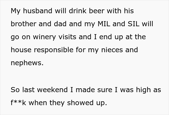 Woman Finds A Way To Stop Her BIL&rsquo;s Family Pawning Their Children On Her, As She Gets High