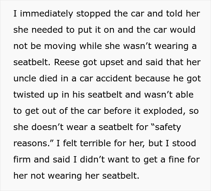 Woman Rages At Friend For Ignoring Her Trauma And Trying To Get Her To Put Her Seatbelt On Woman Rages At Friend For Ignoring Her Trauma And Trying To Get Her To Put Her Seatbelt On