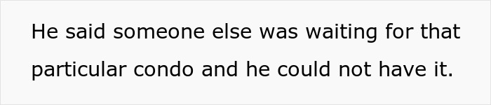 Condo Manager Gives Rich Guy Attitude, Rich Guy Ends Up Buying The Whole Complex To Sack The Guy For His Insolence