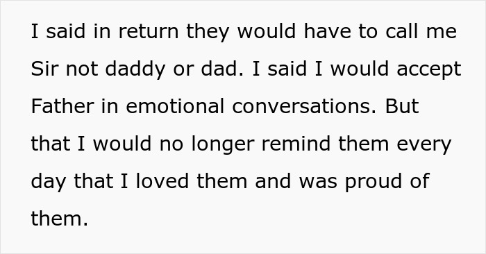 Dad Uses His Kids As Props To Make A Point To His Father That He Was Always Emotionally Distant, Upsetting Everyone