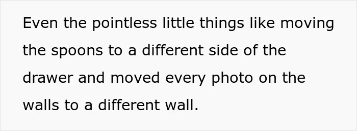 Woman Finally Buys Her Own Flat, But Her Mother Rearranges All The Furniture, So She Does The Same To Her House