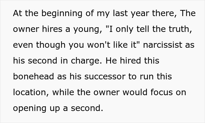 "I Am Not Allowed By Threat Of Legal Action To Be Involved In Their Affairs": Guy Does Exactly As His Ex-Boss Instructed