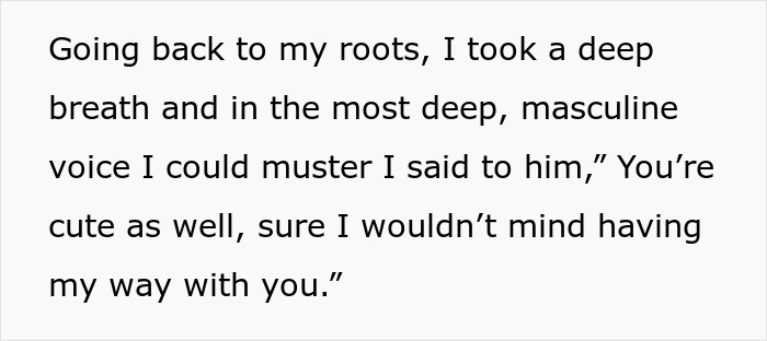 Man Hits On A Woman Without Knowing She's Trans, She Shuts Him Down In A Brilliant Way