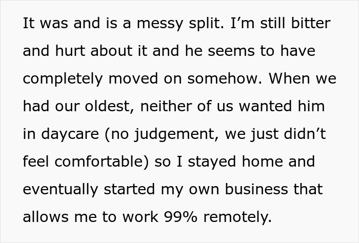 Woman Confronted By Ex Husband's New GF After She Refuses To Watch Their New Baby 