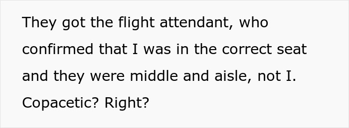 Karen Couple Bother Plane Passenger, Calling Them &ldquo;Too Fat&rdquo; For Their Own Seat, Get Served Karma Cake