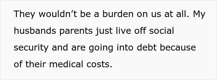 Couple Calls It Quits After Wife Refuses To House Husband&rsquo;s &ldquo;Medically Needy&rdquo; Parents