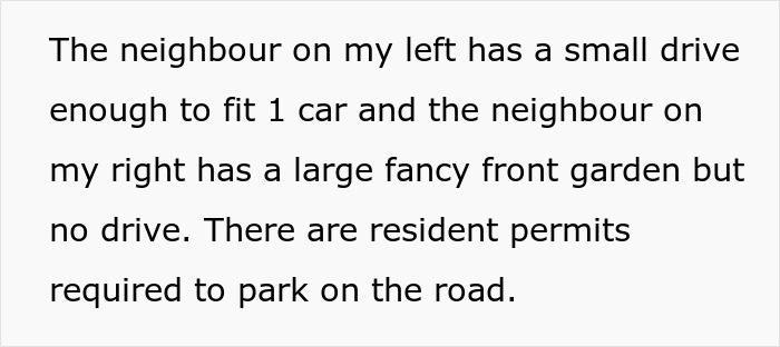 "I've Noticed My Driveway Is Always Full Of Their Cars": Man Is Sick And Tired Of Neighbors Parking Cars On His Driveway So He Decides To Block It