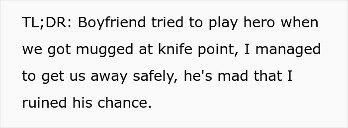 &ldquo;He Assured Me He&rsquo;d Protect Me&rdquo;: Man, Obsessed With Being A Hero, Goes Off On GF For Ruining His Moment When Faced With Knife-Wielding Attacker