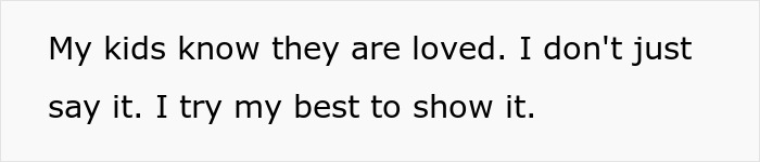 Dad Uses His Kids As Props To Make A Point To His Father That He Was Always Emotionally Distant, Upsetting Everyone