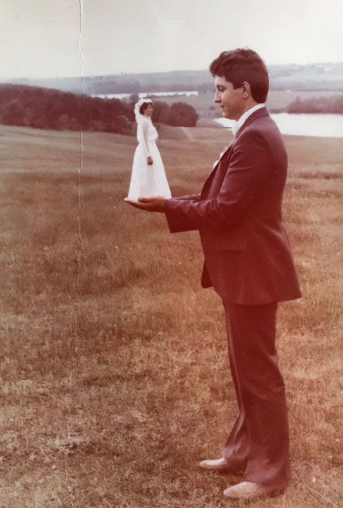 "My Parents Wedding Day, 1980s"⁠