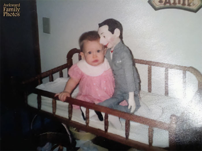 “This Is A Photo Of Me. And People Wonder Why I Am Afraid Of Dolls. Thank You, Mom And Dad”⁠ ⁠