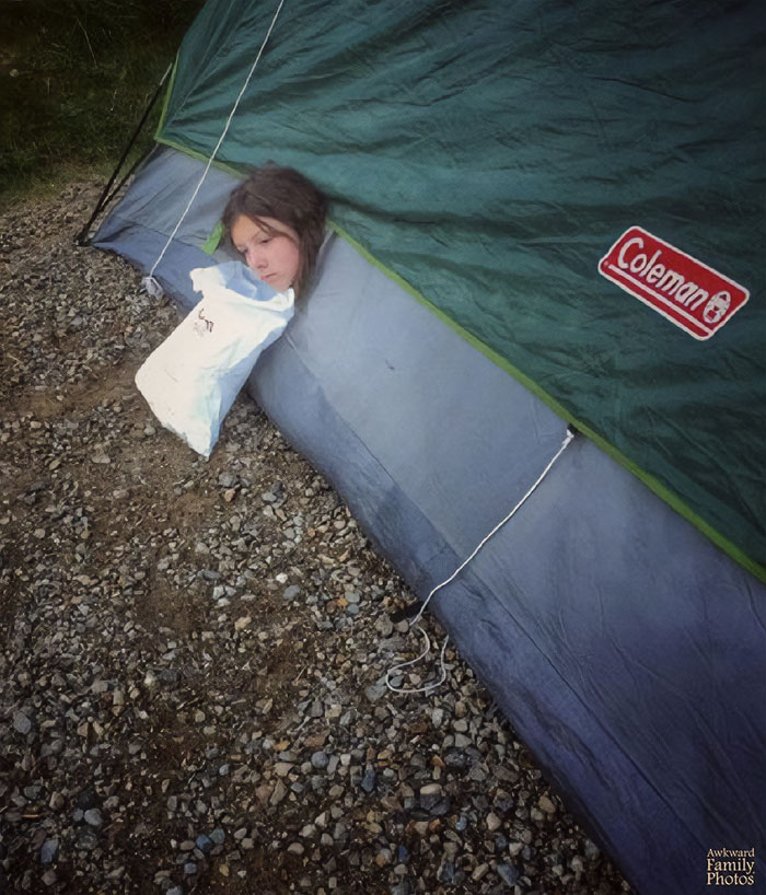 "I Got E Coli Poisoning While We Were On A Camping Trip And My Dad Thought He Should Take A Photo Of It"