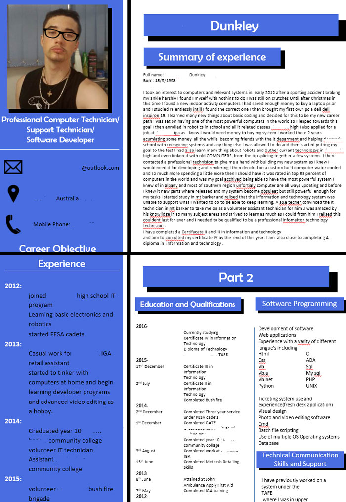A Mate Of Mine Made His CV And Claims To Know Obscure Code Languages And have Experience In Sales
