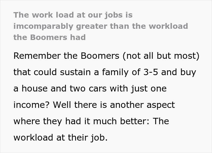 Person Compares What Young Boomers Had Vs. What Young People Have Now, Says The New Generation Is Screwed