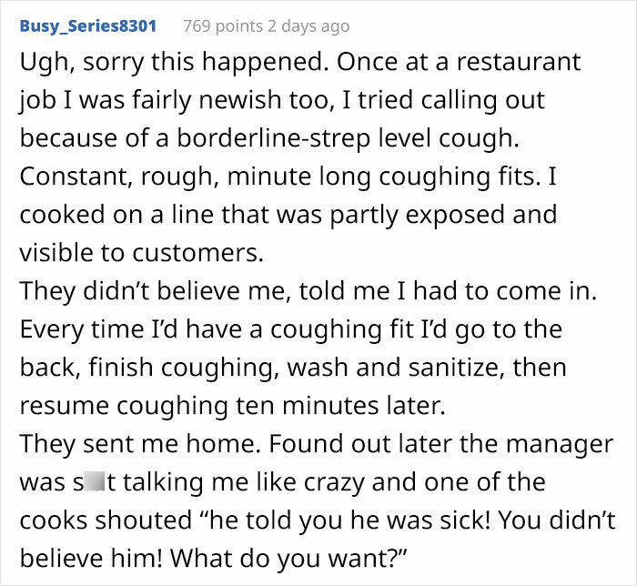 Boss Doesn't Believe Waiter Is Sick, Forces Him To Come To Work And Deeply Regrets It