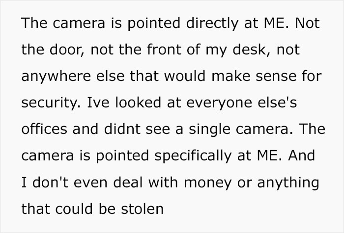 Boss Hides A Camera In New Hire&rsquo;s Office, Doesn&rsquo;t Realize She Found It On Day 1 After His Oddly Specific Remarks Roused Her Suspicions